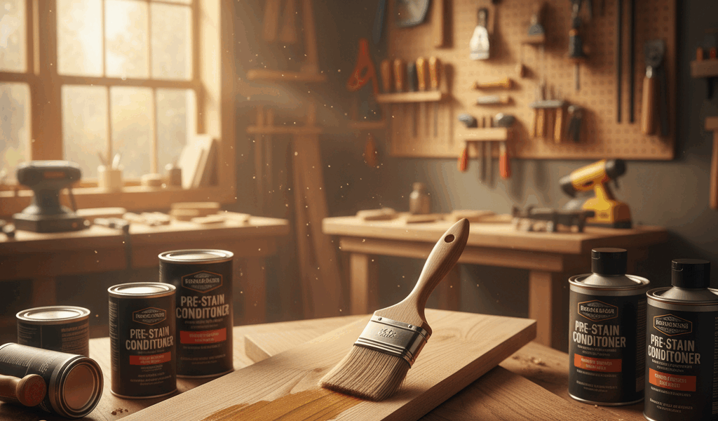 Professional featured image for woodworking article: Wood Conditioner: Which Woods Need Pre-Stain Tr