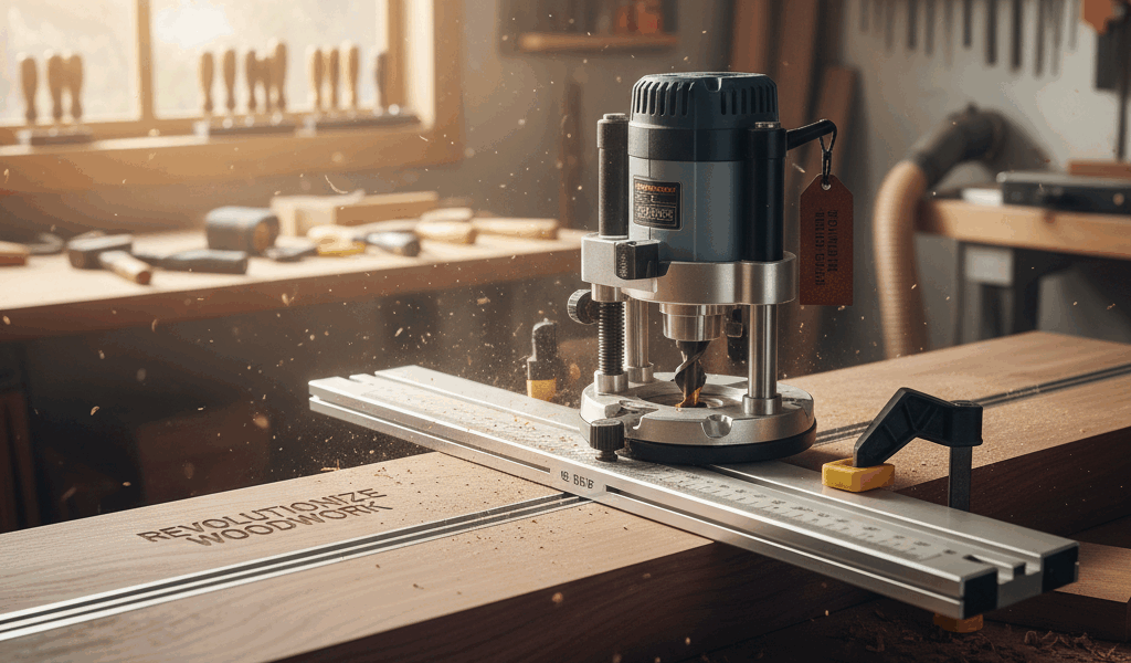 Professional featured image for woodworking article: Revolutionize Woodwork with a Top-notch Router 