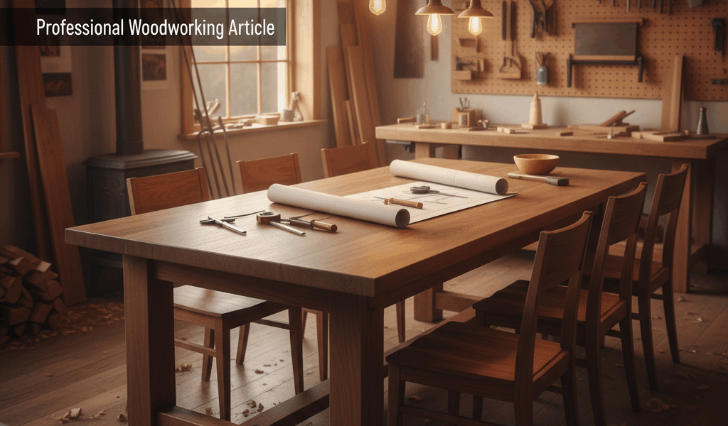 Professional featured image for woodworking article: Elevate Gatherings with the Perfect 12 Person D