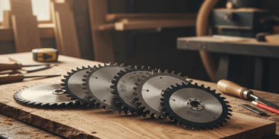 Professional woodworking image for article: Top Circular Saw Blades for Quality Cuts. Workshop, wood