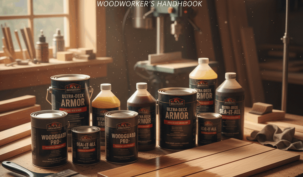 Professional featured image for woodworking article: Ultimate Guide to Top-Quality Deck Stains and S
