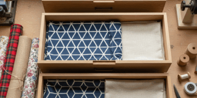 Professional woodworking featured image: Fabric Drawer Liners Guide