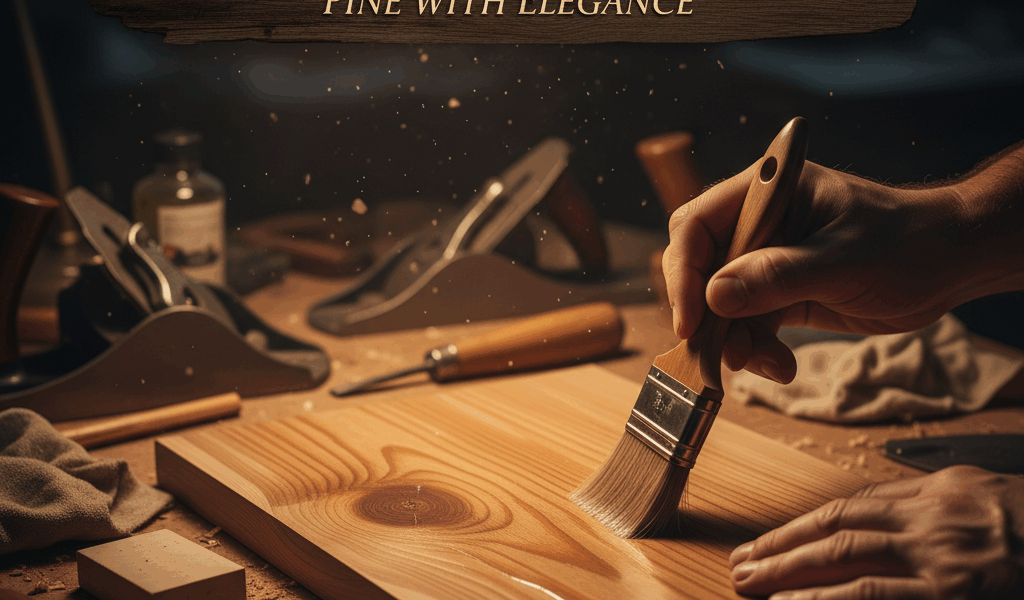 Professional woodworking image for article: Master the Art of Perfectly Finishing Pine with Elegance