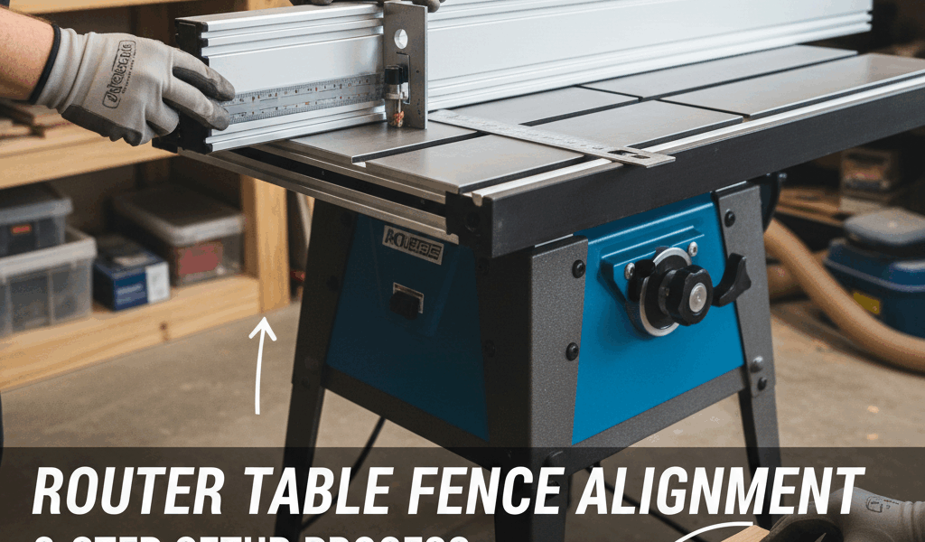 Professional woodworking featured image: Router Table Fence Alignment: 3-Step Setup Process