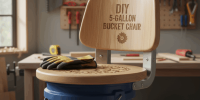 Professional woodworking featured image: DIY 5-Gallon Bucket Chair