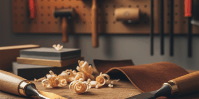 Professional featured image for woodworking article: Chisel Sharpening Angles: 25° vs 30° Comparison