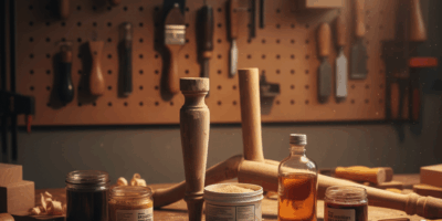 Professional featured image for woodworking article: How to Repair Wood Finishes. High quality photo