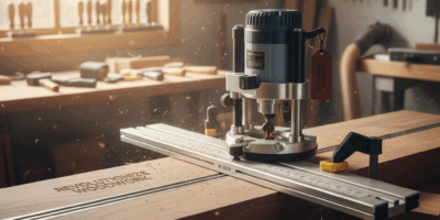 Professional featured image for woodworking article: Revolutionize Woodwork with a Top-notch Router