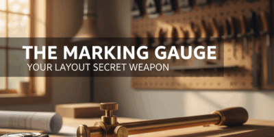 Professional featured image for woodworking article: The Marking Gauge - Your Layout Secret Weapon.