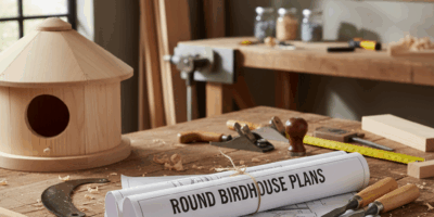 Professional woodworking featured image: Round Birdhouse Plans