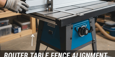 Professional woodworking featured image: Router Table Fence Alignment: 3-Step Setup Process
