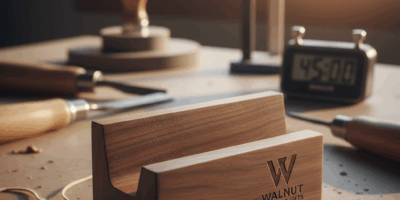 Professional woodworking featured image: The Executive Gift That Takes 45 Minutes for Walnut Busin..