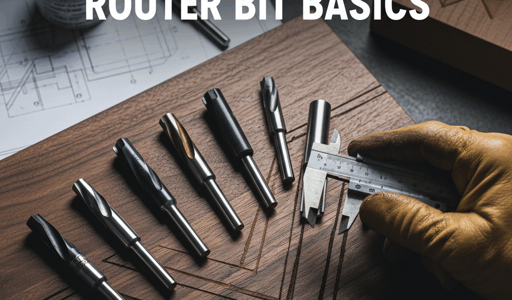 Professional woodworking featured image: V Carving Router Bit Basics