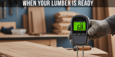 Professional woodworking featured image: Wood Moisture Meter Guide: When Your Lumber is Ready