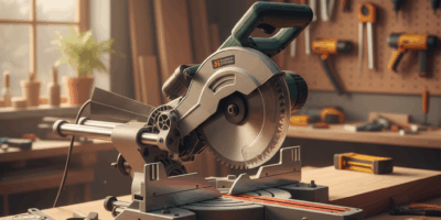Professional woodworking image for article: Top Sliding Compound Miter Saws for Perfect Precision. W