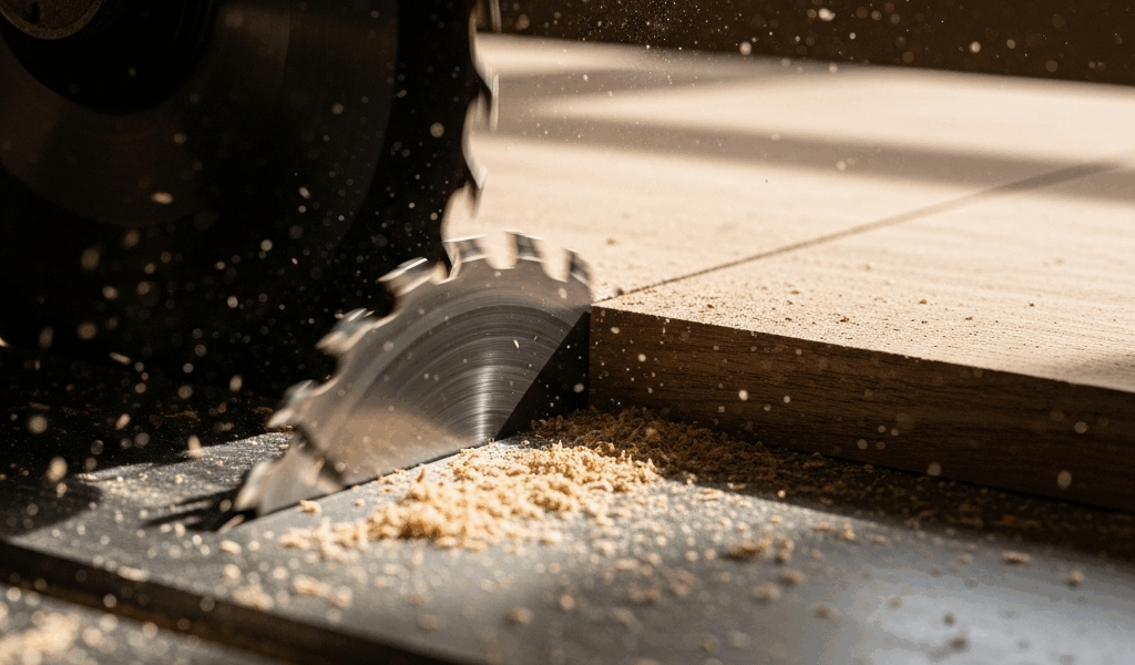 Table Saw Burning Wood? 7 Causes and the Right Fixes