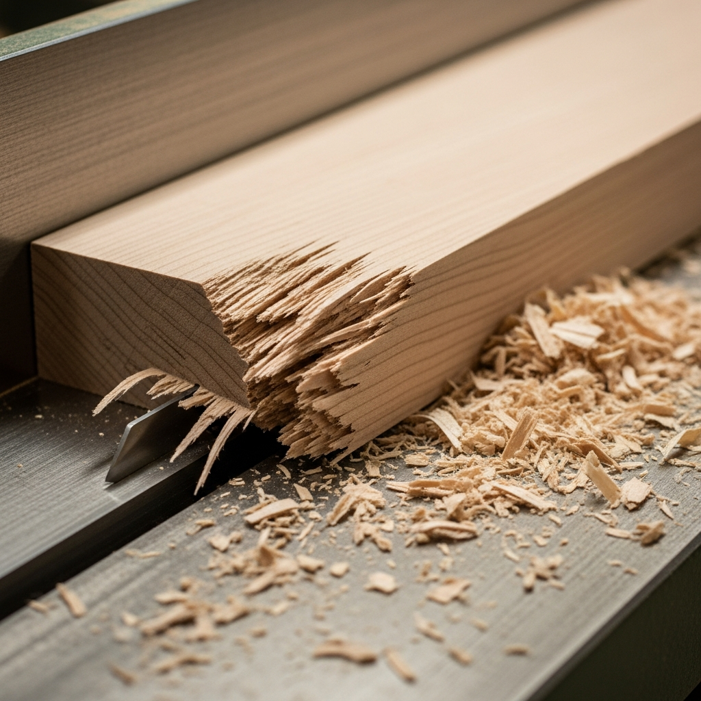 Planer Tear Out on Hard Maple — Causes and Real Fixes