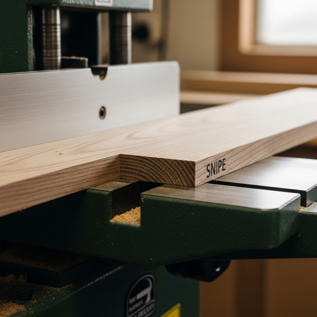 Jointer Snipe — Why It Happens and How to Stop It