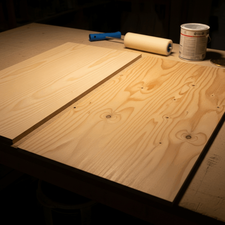 Maple Plywood vs Birch Plywood Flatness and Paint