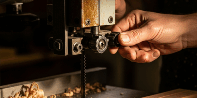 Bandsaw Blade Tension Too Loose or Too Tight Fix