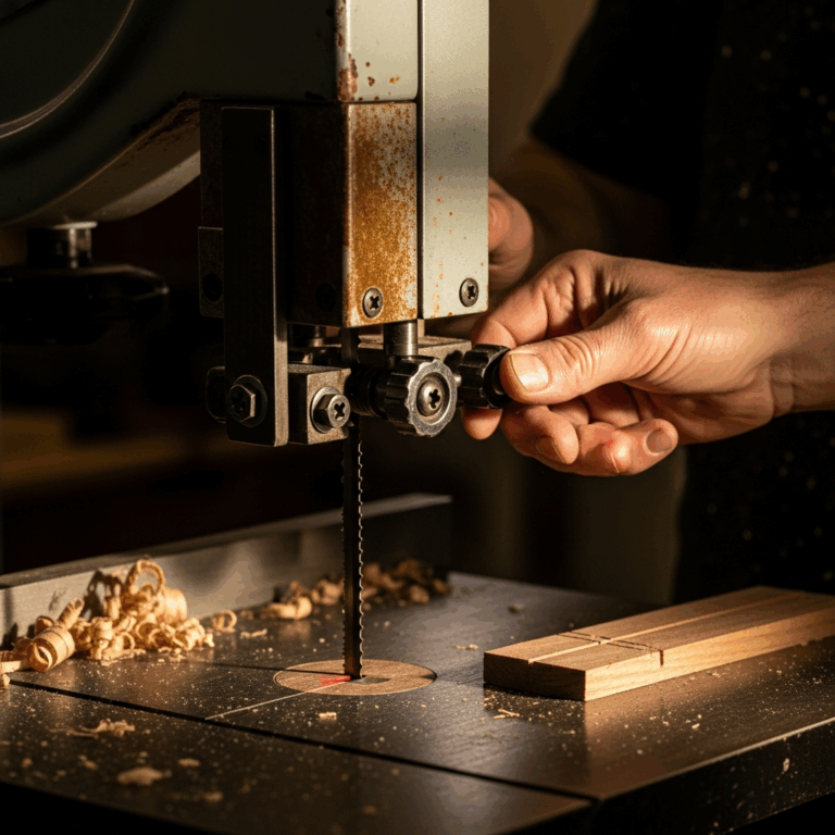 Bandsaw Blade Tension Too Loose or Too Tight Fix