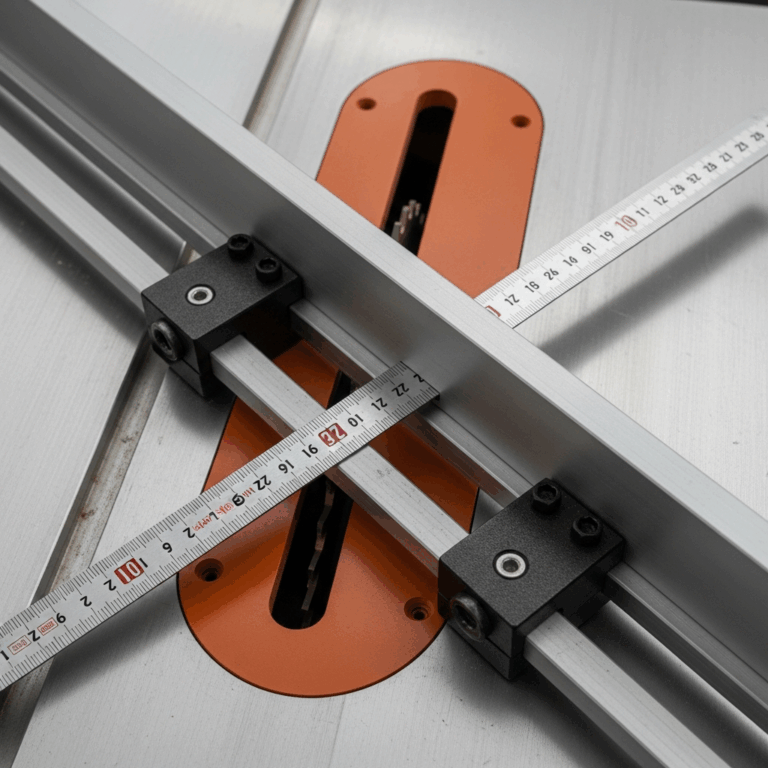 Table Saw Fence Not Parallel to Blade Fix