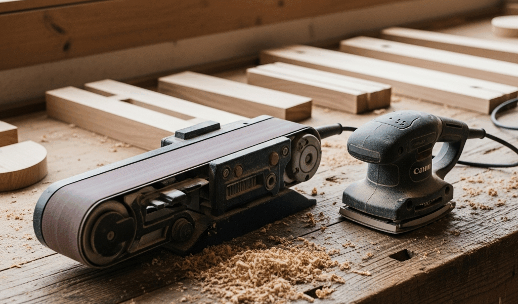 Belt Sander vs Orbital Sander Which One Do You Actually Need
