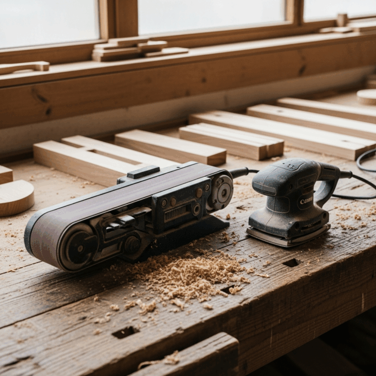Belt Sander vs Orbital Sander Which One Do You Actually Need