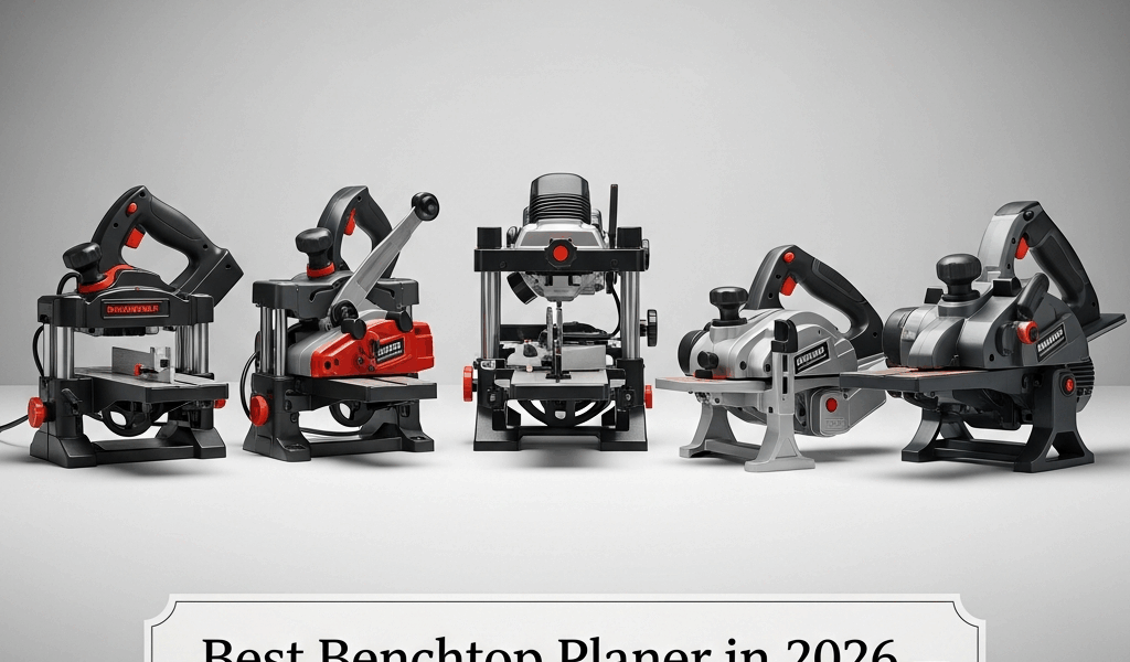 Professional photograph related to: Best Benchtop Planer in 2026 — 5 Models Tested and Compared. Hig