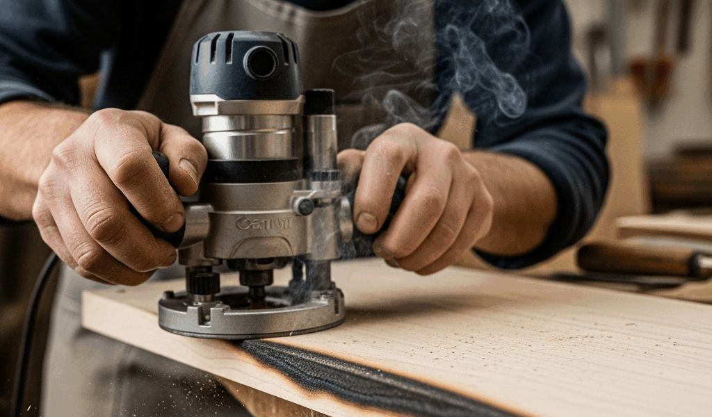 Router Bit Burning Wood What Causes It and How to Fix It
