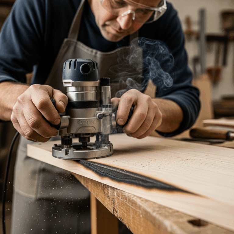 Router Bit Burning Wood What Causes It and How to Fix It