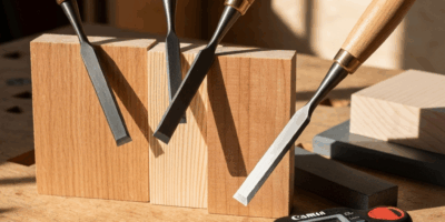Chisel Bevel Angle Setup for Different Wood Types