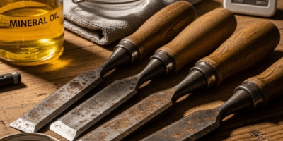 Woodworking Chisels Rusting in Workshop Humidity Fix