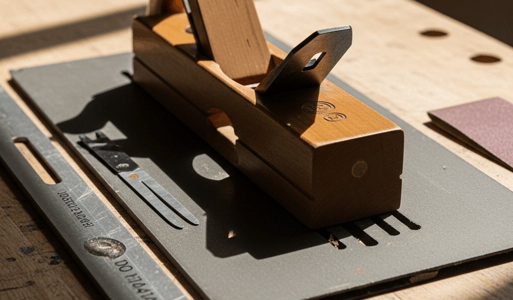 Hand Plane Sole Flatness Check Without Expensive Tools