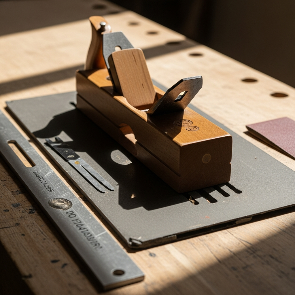 Hand Plane Sole Flatness Check Without Expensive Tools