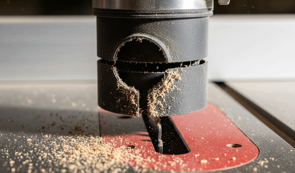 Sawdust Collection in Table Saws Dust Port Size