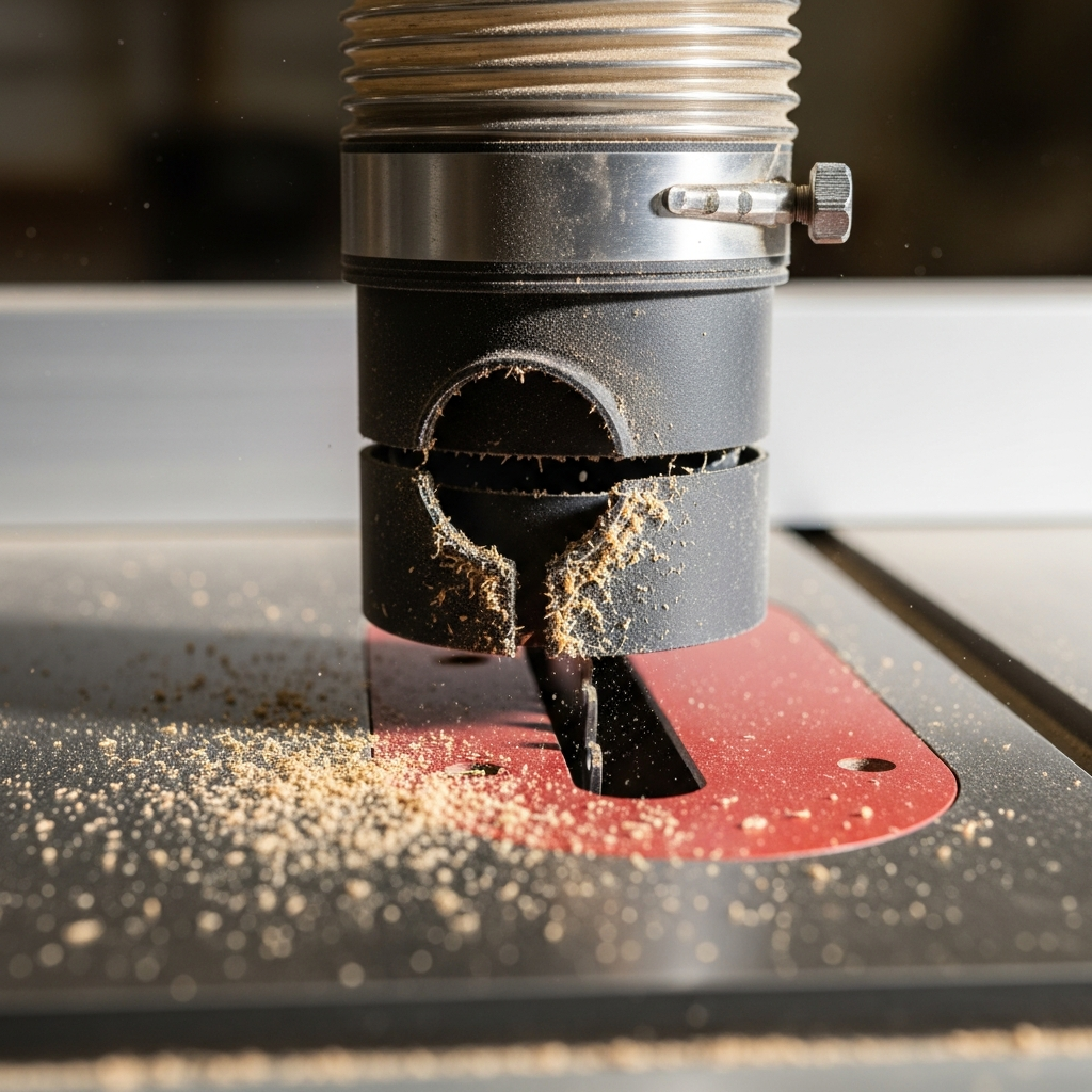Sawdust Collection in Table Saws Dust Port Size