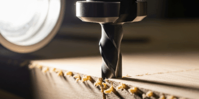 Router Bit Deflection Under Load Causes Tearout