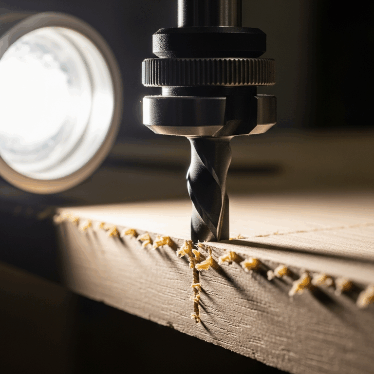 Router Bit Deflection Under Load Causes Tearout
