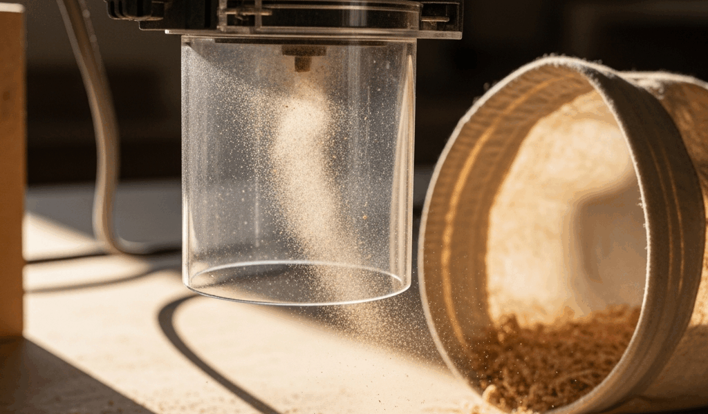 Orbital Sander Dust Collection Clogging Prevention