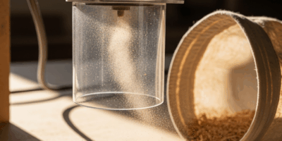 Orbital Sander Dust Collection Clogging Prevention