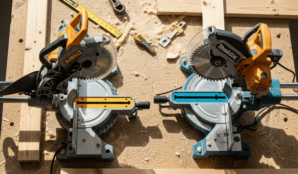 DeWalt DWS779 vs Makita LS1018 Miter