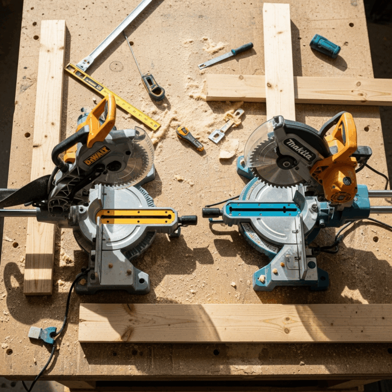 DeWalt DWS779 vs Makita LS1018 Miter