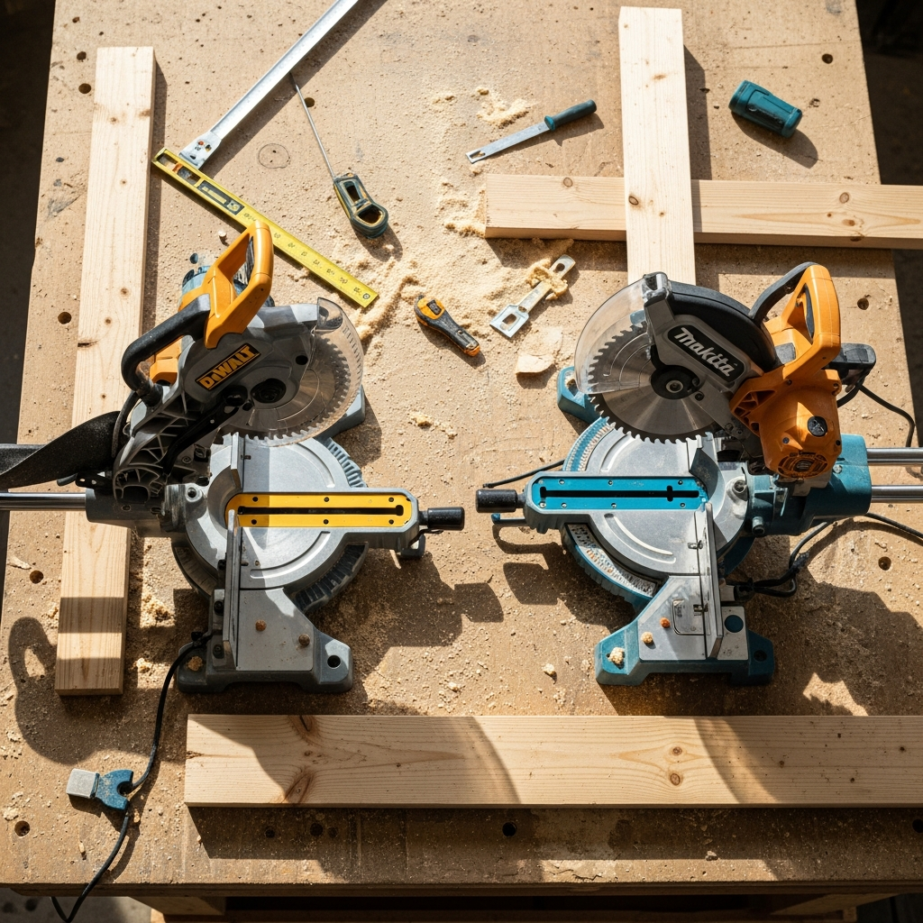 DeWalt DWS779 vs Makita LS1018 Miter