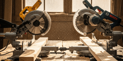 DeWalt DW715 vs Bosch MS12000Which Wins