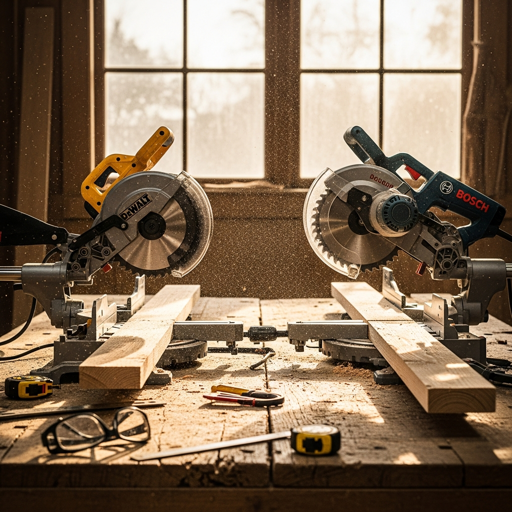DeWalt DW715 vs Bosch MS12000—Which Wins